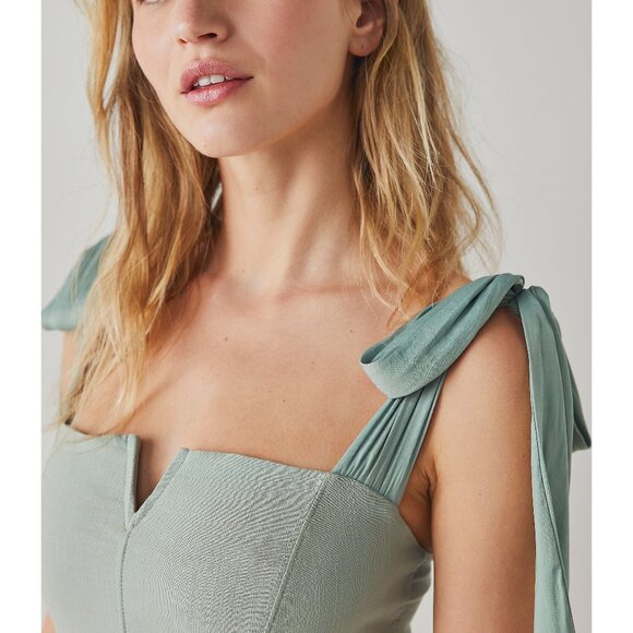 🆕 FREE PEOPLE Lola Bodysuit / Seamist - Picture 4 of 6